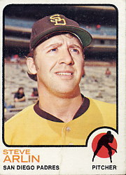 1973 Topps Baseball Cards      294     Steve Arlin